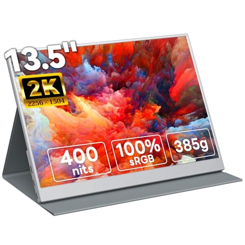 Upperizon モバイルモニター 13.5インチ Z-135Q』持ち運び自由